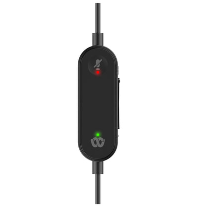 Headset 322 Wired Dual On-Ear Carbon Black
